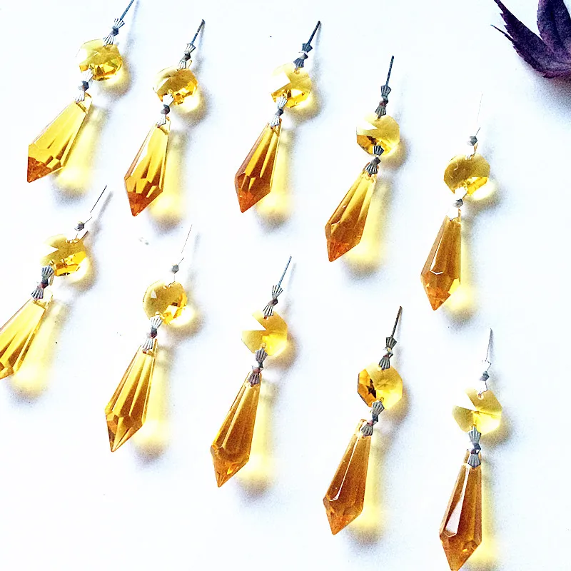Wholesale 100pcs Gold Crystal Chandelier Prism 36mm + Octagon Bead Chrome Bow Ties Hooks For Birthday Cake Topper Wedding DECOR
Wholesale 100pcs Gold Crystal Chandelier Prism 36mm + Octagon Bead Chrome Bow Ties Hooks For Birthday Cake Topper Wedding DECOR
