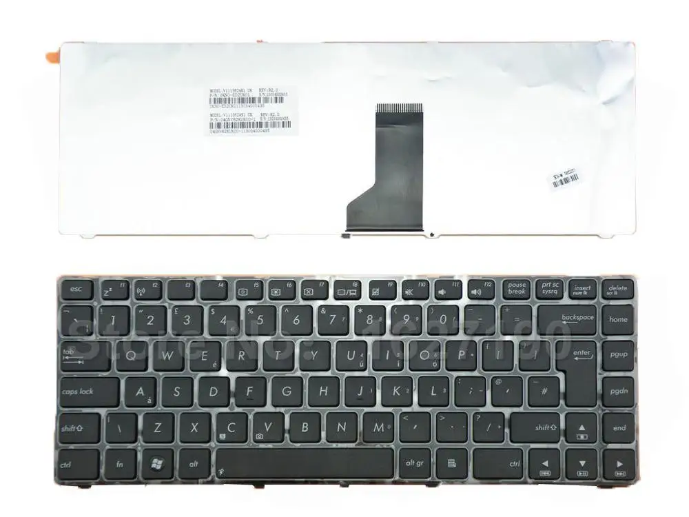 New UK Keyboard for ASUS UL30 BLACK FRAME BLACK WHITE Printing Laptop Keyboards With PN:V111362AK1 V111362AK1
New UK Keyboard for ASUS UL30 BLACK FRAME BLACK WHITE Printing Laptop Keyboards With PN:V111362AK1 V111362AK1