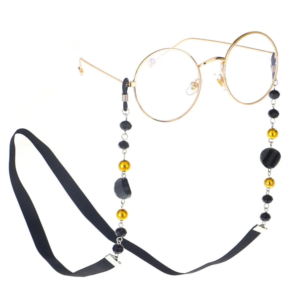 Fashion Women Sunglass Chain Black Acrylic Beads Eyeglass Chains Anti-slip Eyewear Cord Holder Neck Strap Reading Glasses Rope
Fashion Women Sunglass Chain Black Acrylic Beads Eyeglass Chains Anti-slip Eyewear Cord Holder Neck Strap Reading Glasses Rope