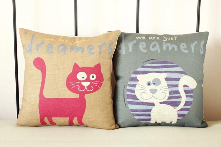 Подушка в виде милого кота dreamer MR.CAT11 No. Льняная хлопковая подушка в форме кошки для автомобиля офиса домашние декоративные подушки 45*45 см 2 шт./лот
Подушка в виде милого кота dreamer MR.CAT11 No. Льняная хлопковая подушка в форме кошки для автомобиля офиса домашние декоративные подушки 45*45 см 2 шт./лот