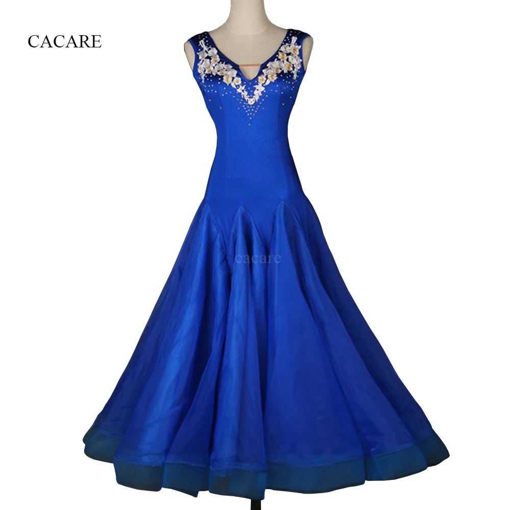 CACARE Ballroom Dance Formal Dresses Long Woman Clothing Female Standard Dance Wear Costume Waltz Dress Modern D0123 Customize
CACARE Ballroom Dance Formal Dresses Long Woman Clothing Female Standard Dance Wear Costume Waltz Dress Modern D0123 Customize