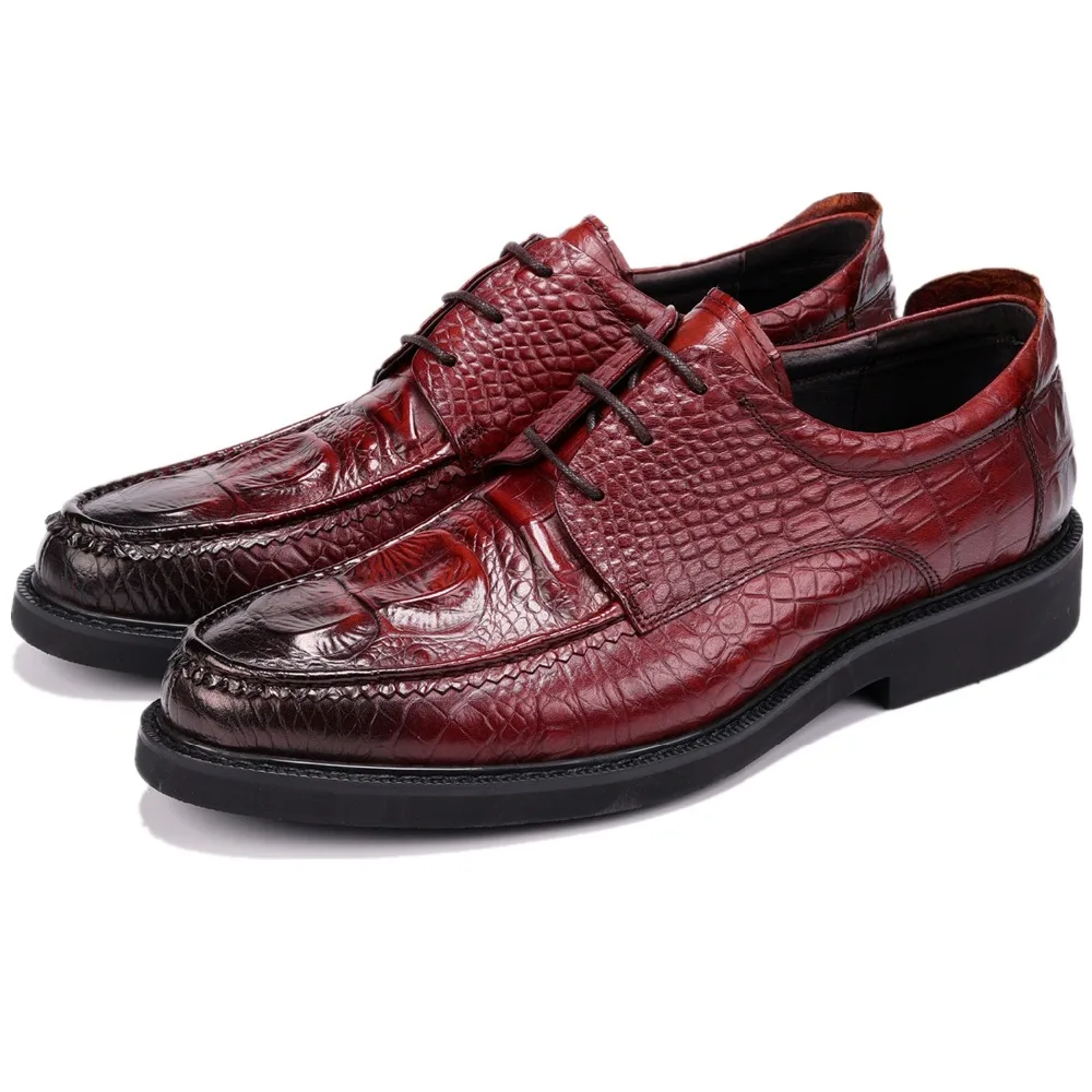 Crocodile Grain Black / Tan Boys Prom Dress Shoes Genuine Leather Business Shoes Mens Wedding Groom Shoes
Crocodile Grain Black / Tan Boys Prom Dress Shoes Genuine Leather Business Shoes Mens Wedding Groom Shoes