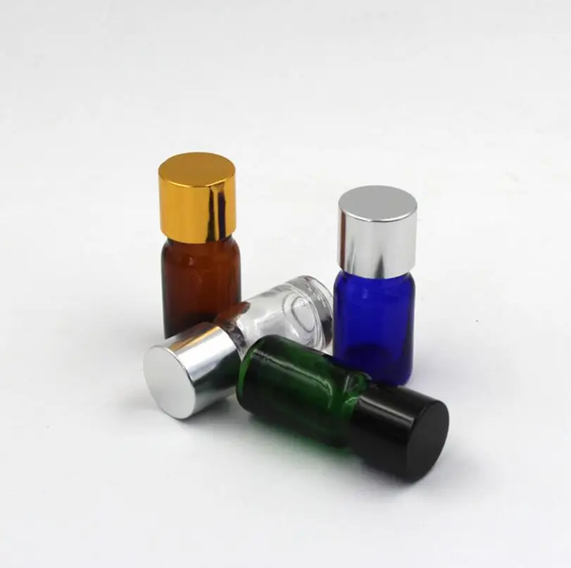 Wholesale 5ml glass essential oil bottle with aluminum cap, empty essential oil cosmetic container LX1047
Wholesale 5ml glass essential oil bottle with aluminum cap, empty essential oil cosmetic container LX1047