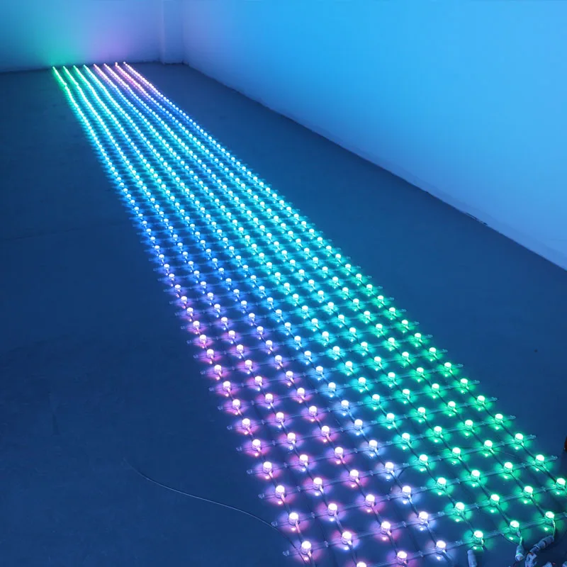 144 светодиода/набор 1,2*1,2 м 12 В 20 мм 3535 SMD RGB 8606 светодиодный пиксельный сетчатый дисплей цифровой уличный рекламный видео настенный экранный светильник
144 светодиода/набор 1,2*1,2 м 12 В 20 мм 3535 SMD RGB 8606 светодиодный пиксельный сетчатый дисплей цифровой уличный рекламный видео настенный экранный светильник