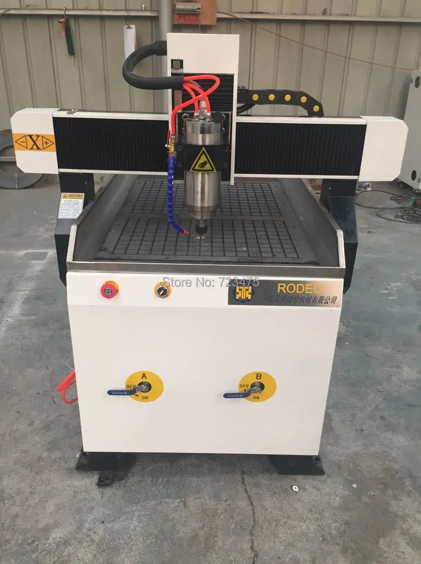 1.5KW/2.2KW Water Cooling Spindle 6090 CNC Stone Engraving Machine/Small Soft Metal Milling Cutter Machine For Production
1.5KW/2.2KW Water Cooling Spindle 6090 CNC Stone Engraving Machine/Small Soft Metal Milling Cutter Machine For Production