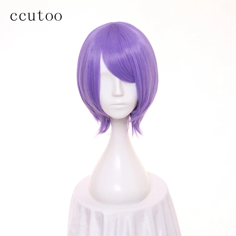 ccutoo Tokyo Ghoul Shuu Tsukiyama 12inch Purple Short Full Bangs Synthetic Bobo Hair Cosplay Wig For Party Costume Wig
ccutoo Tokyo Ghoul Shuu Tsukiyama 12inch Purple Short Full Bangs Synthetic Bobo Hair Cosplay Wig For Party Costume Wig