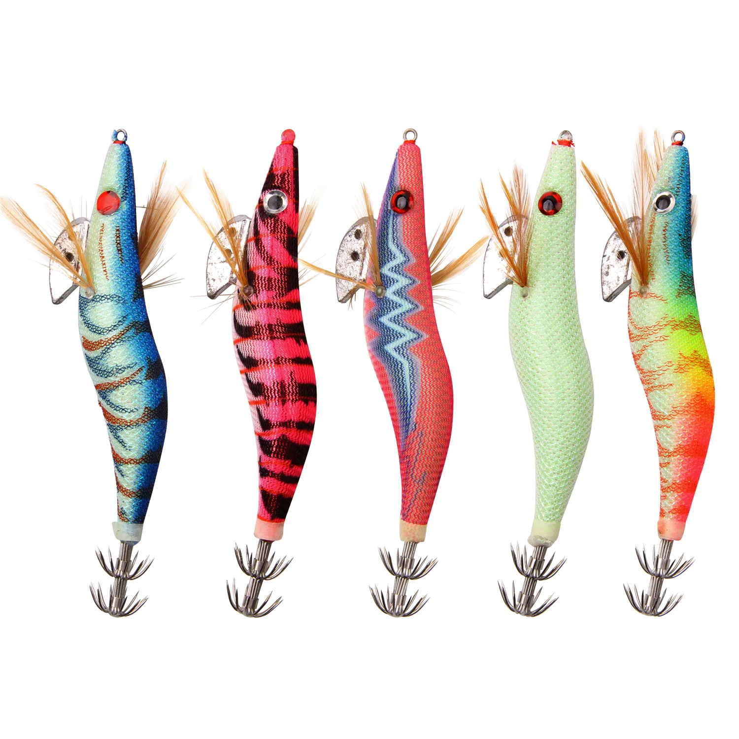 5pcs 10pcs 12g-21g Luminous Squid Jig Fishing Wood Shrimp Lure octupus Cuttlefish bait Jigs Lures Spinnerbait Wood Shrimp 
5pcs 10pcs 12g-21g Luminous Squid Jig Fishing Wood Shrimp Lure octupus Cuttlefish bait Jigs Lures Spinnerbait Wood Shrimp