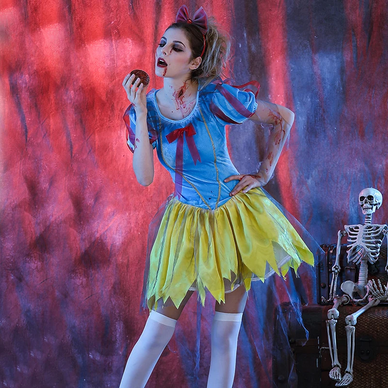Sexy Woman School girl Zombie Role Play Halloween Costume Cosplay Sexy Dead Club Party Carnival Horrible Adult Fancy Dress
Sexy Woman School girl Zombie Role Play Halloween Costume Cosplay Sexy Dead Club Party Carnival Horrible Adult Fancy Dress