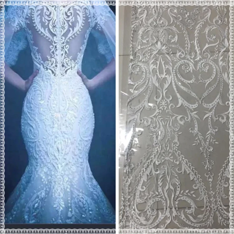 High quality embroidery net lace fabric off white Switzerland Nigerian lace fabrics with stone for wedding
High quality embroidery net lace fabric off white Switzerland Nigerian lace fabrics with stone for wedding