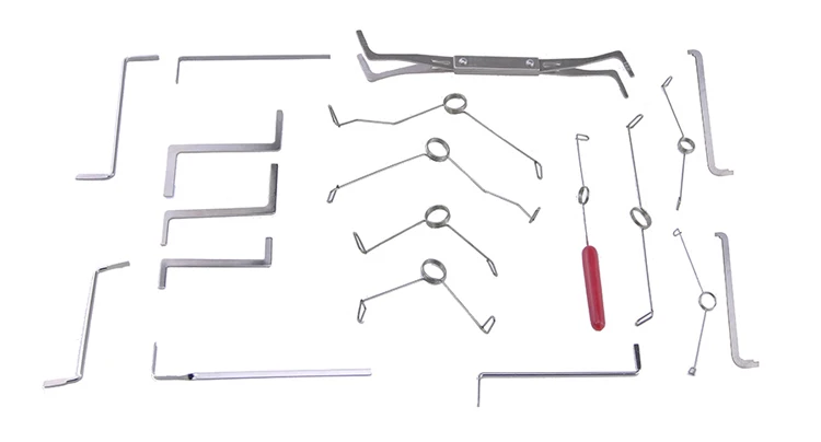 19 in 1 Multifunction Spring Wrench Tension Set locksmith tools Stainless Steel Tension Wrench/Puch Rod Tools locksmith supplies
19 in 1 Multifunction Spring Wrench Tension Set locksmith tools Stainless Steel Tension Wrench/Puch Rod Tools locksmith supplies