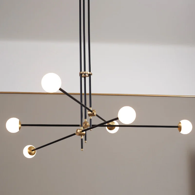Nordic Minimalist Angle Adjustable Glass Ball Led Chandelier Creative Art Living Room Dining Room Light Fixtures Free Shipping
Nordic Minimalist Angle Adjustable Glass Ball Led Chandelier Creative Art Living Room Dining Room Light Fixtures Free Shipping
