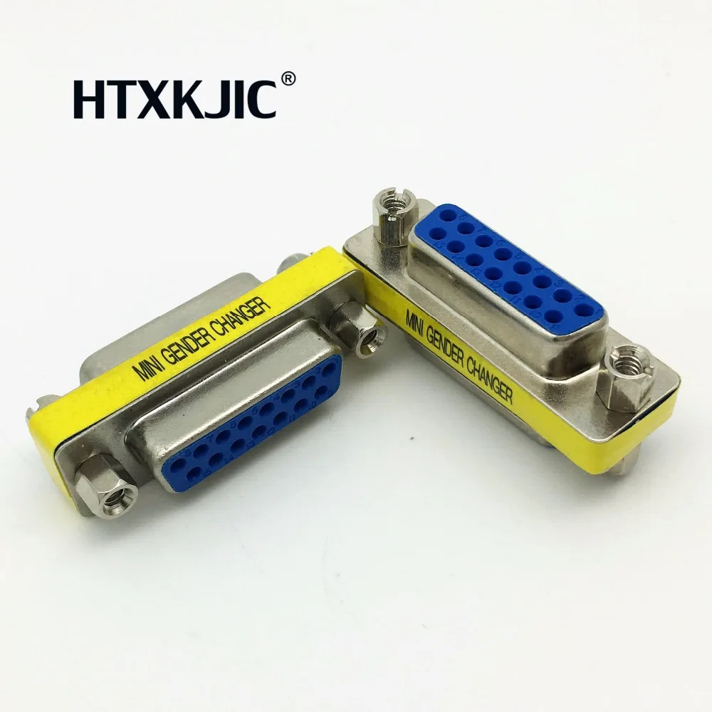 5Pcs VGA D-Sub 15 Pin DIY VGA Male VGA Female Adapter Extend Converter VGA Connector For Computer
5Pcs VGA D-Sub 15 Pin DIY VGA Male VGA Female Adapter Extend Converter VGA Connector For Computer