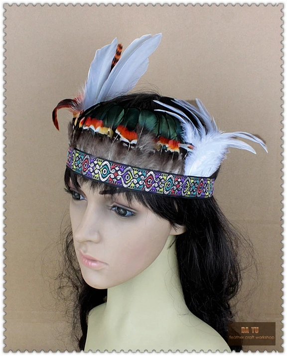 Girls Feather Hair Band Performance Dancer Headwear Feather Headdress Hair Headpieces Headband for Adults and Kids
Girls Feather Hair Band Performance Dancer Headwear Feather Headdress Hair Headpieces Headband for Adults and Kids