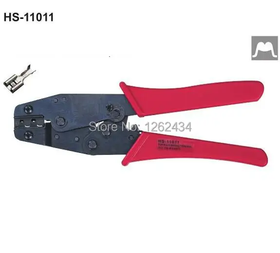HS-11011 RATCHET CRIMPING PLIER (EUROPEAN STYLE)Non-insulated tabs and receptacles
HS-11011 RATCHET CRIMPING PLIER (EUROPEAN STYLE)Non-insulated tabs and receptacles
