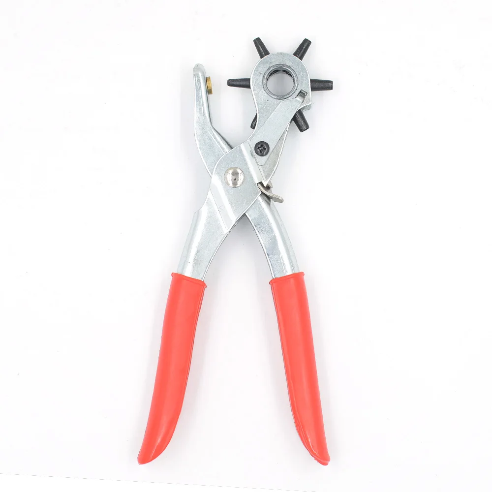 Multifunction Metal Hole Punch Plier Revolving Leather Manual Punch Round Hole Punch Tool Set Household Leather Belt Puncher
Multifunction Metal Hole Punch Plier Revolving Leather Manual Punch Round Hole Punch Tool Set Household Leather Belt Puncher