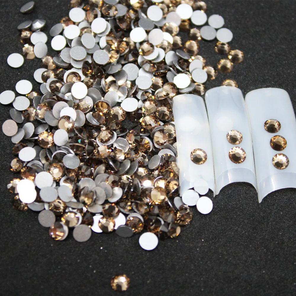 Smoked Topaz 1440 pcs/Pack SS6-SS8 Nail Art Decorations Rhinestones For 3d Charm Glass Flatback Non Hotfix DIY Nails Decorations
Smoked Topaz 1440 pcs/Pack SS6-SS8 Nail Art Decorations Rhinestones For 3d Charm Glass Flatback Non Hotfix DIY Nails Decorations