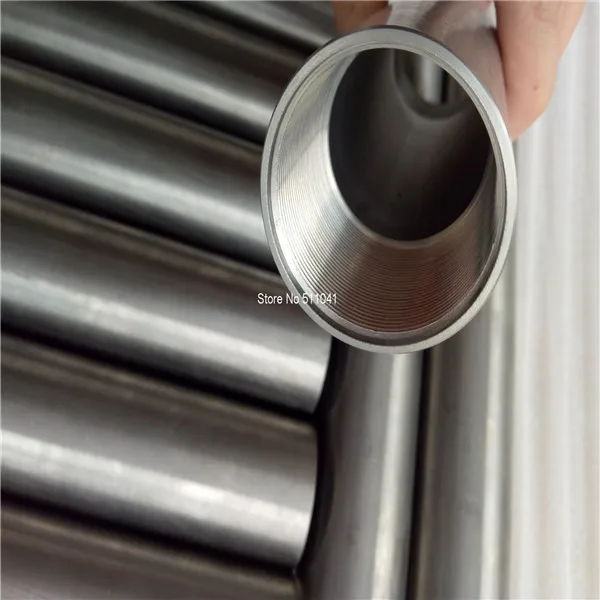 titanium tube titanium tubing with thread grade9 Gr9 40*3.5*200mm 10pcs wholesale price,free shipping
titanium tube titanium tubing with thread grade9 Gr9 40*3.5*200mm 10pcs wholesale price,free shipping