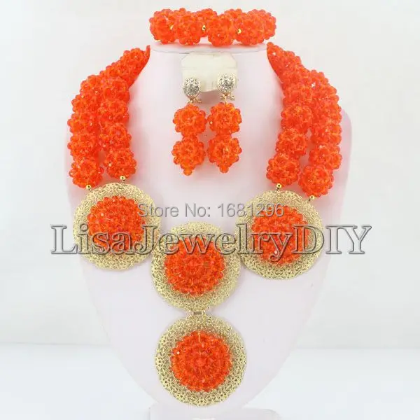 Fashion Crystal Ball Costume Jewellery Nigerian Wedding African Beads Jewelry Set HD0891
Fashion Crystal Ball Costume Jewellery Nigerian Wedding African Beads Jewelry Set HD0891