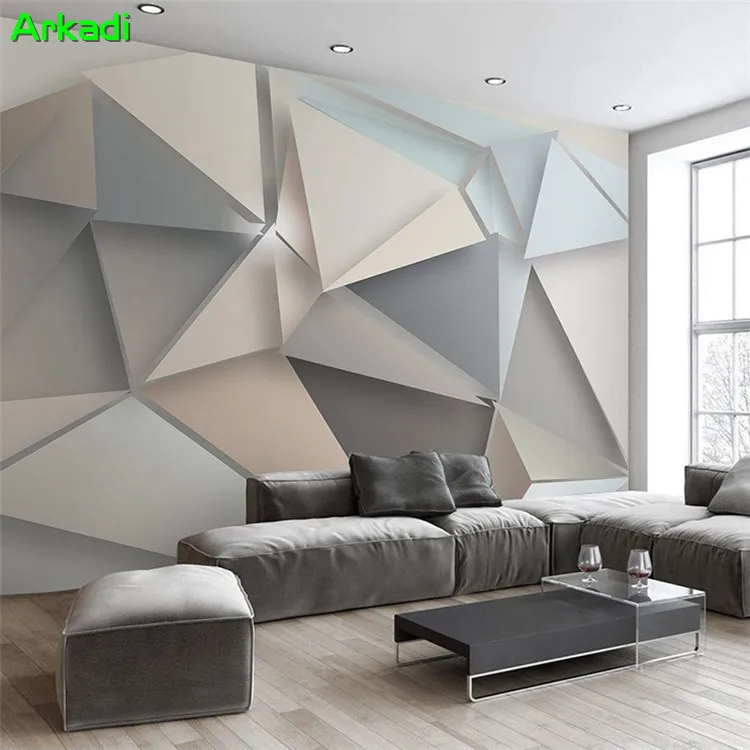 Custom Photo Wallpaper 3D Modern TV Background Living Room Bedroom Abstract Art Wall Mural Geometric Triangle Sofa Wallcovering
Custom Photo Wallpaper 3D Modern TV Background Living Room Bedroom Abstract Art Wall Mural Geometric Triangle Sofa Wallcovering