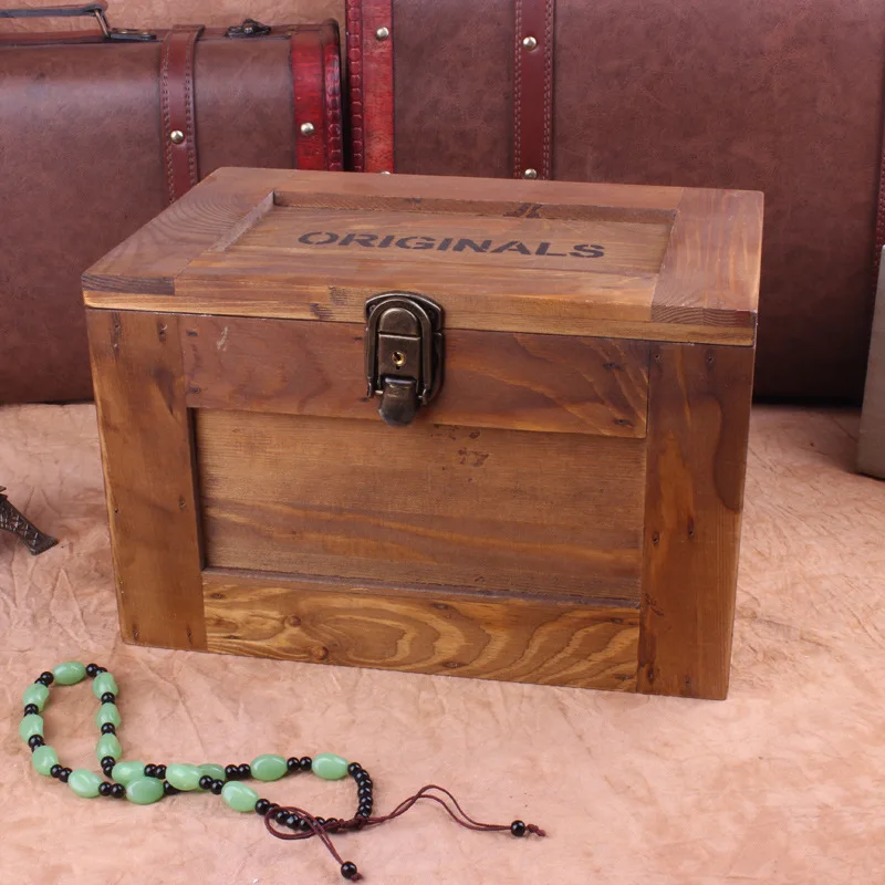 Hot zakka grocery wood wooden lockable storage box large wooden storage secret documents Cosmetics factory sales
Hot zakka grocery wood wooden lockable storage box large wooden storage secret documents Cosmetics factory sales