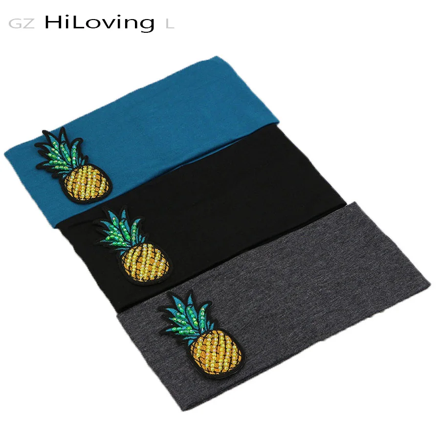 GZHiLovingL Lovely Women Polyester Pinapple Headbands Soft Cotton Elastic Sports Wide Women Headbands Lady Girls Hair Accessory
GZHiLovingL Lovely Women Polyester Pinapple Headbands Soft Cotton Elastic Sports Wide Women Headbands Lady Girls Hair Accessory