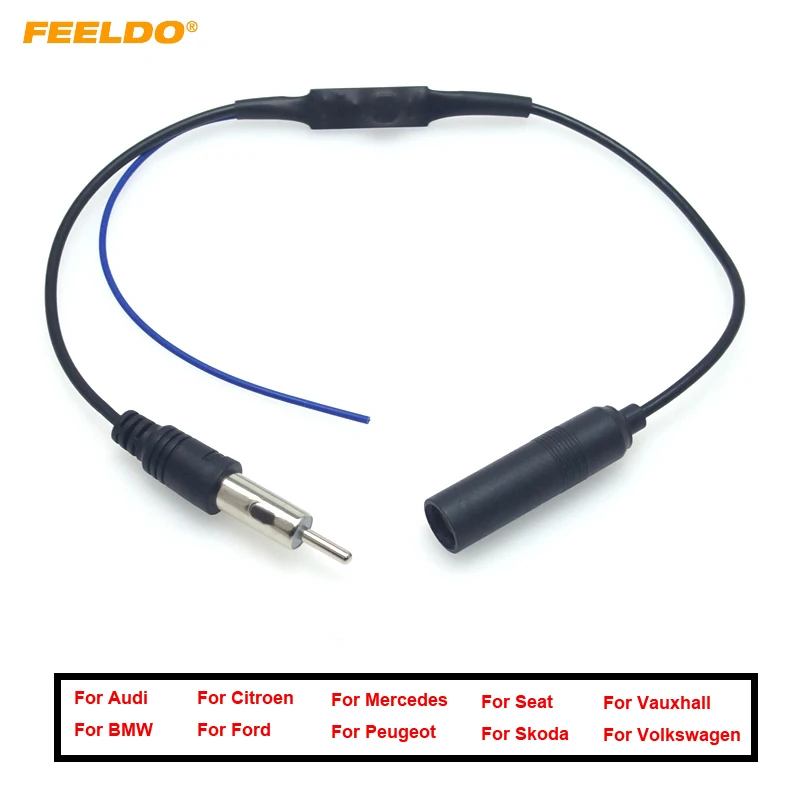FEELDO 1PC Car Radio FM Antenna Adapter Installation Connector Cable for Volkswagen BMW AUDI Ford Plug Wire Harness Installation
FEELDO 1PC Car Radio FM Antenna Adapter Installation Connector Cable for Volkswagen BMW AUDI Ford Plug Wire Harness Installation