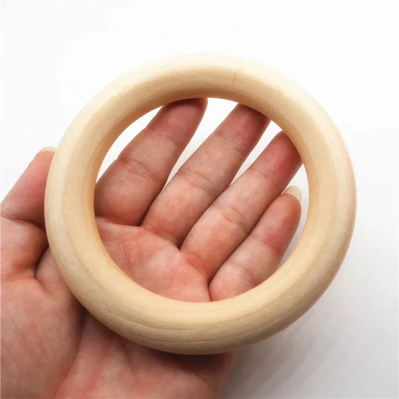 Chenkai 10pcs 10cm 4'' Nature Wood Baby Pacifier Dummy Teether Ring DIY Unfinished Infant Teethering Grasp Toy 4 inch
Chenkai 10pcs 10cm 4'' Nature Wood Baby Pacifier Dummy Teether Ring DIY Unfinished Infant Teethering Grasp Toy 4 inch
