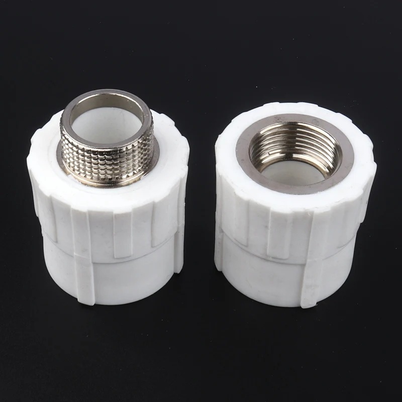 8pcs/lot PPR Water Pipe Connectors Copper Thread Garden Irrigation Controller Household Tap Pipe Water Supply Reducing Connector
8pcs/lot PPR Water Pipe Connectors Copper Thread Garden Irrigation Controller Household Tap Pipe Water Supply Reducing Connector