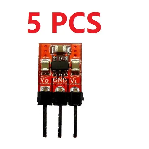 5 Pcs 250MA Mini DC DC Step-Up Converter 3-5V to 5V Boost Voltage Module for Arduino MEGA2560 DUE