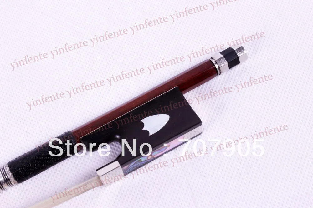 2x Violin Bow Shield shape Shell inlay frog SnakeWood Silver Color Bow string
2x Violin Bow Shield shape Shell inlay frog SnakeWood Silver Color Bow string