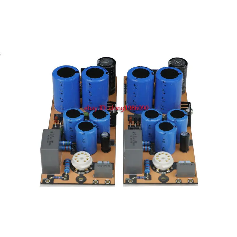 DIYERZONE One Pair Assembeld Tube Preamplifier Board 1:1 Clone D.Klimo Pre Amp L14-66
DIYERZONE One Pair Assembeld Tube Preamplifier Board 1:1 Clone D.Klimo Pre Amp L14-66
