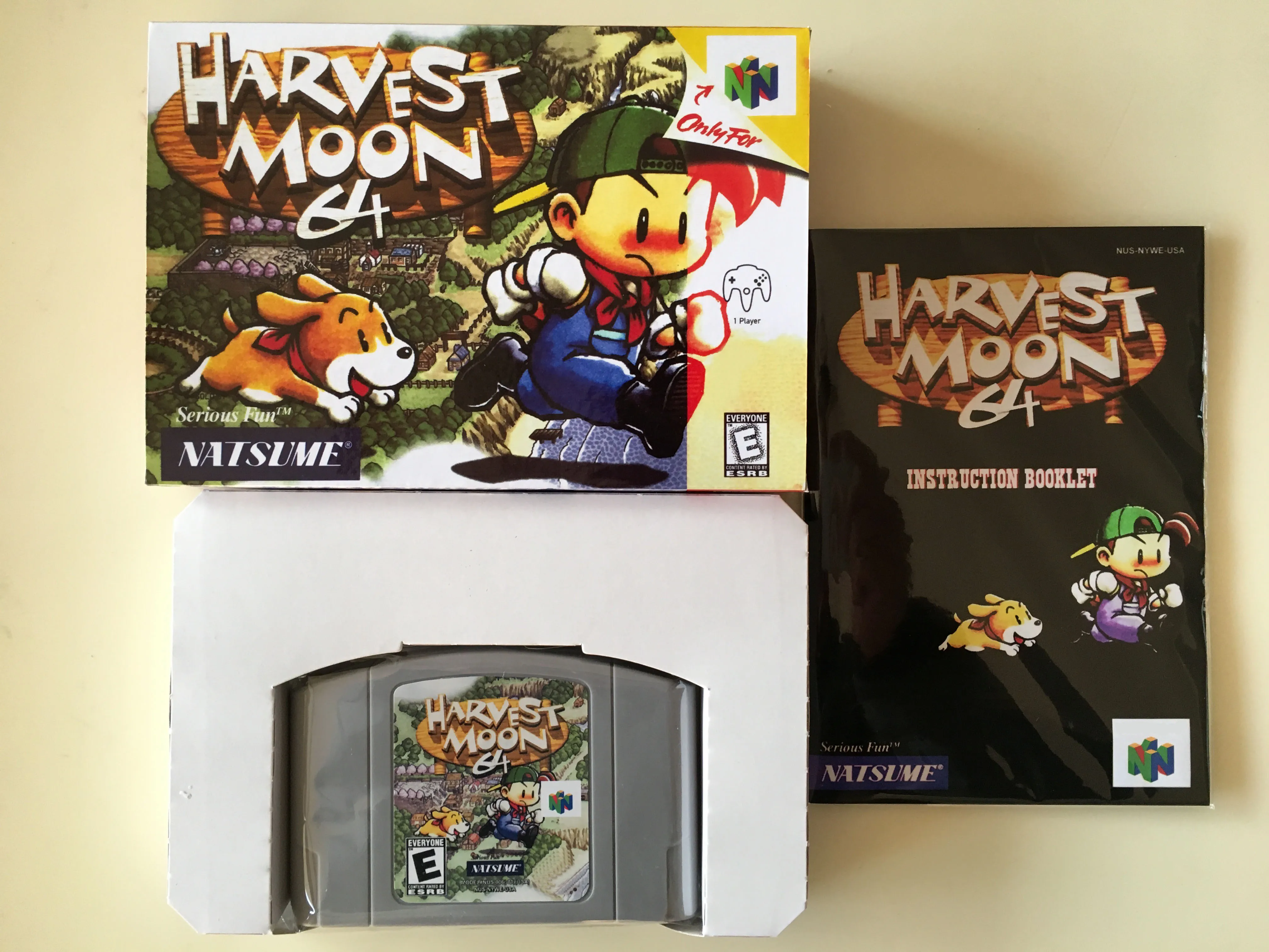 64 Bit Games ** Harvest Moon 64 ( PAL English Version!! box+manual+cartridge!! )
64 Bit Games ** Harvest Moon 64 ( PAL English Version!! box+manual+cartridge!! )