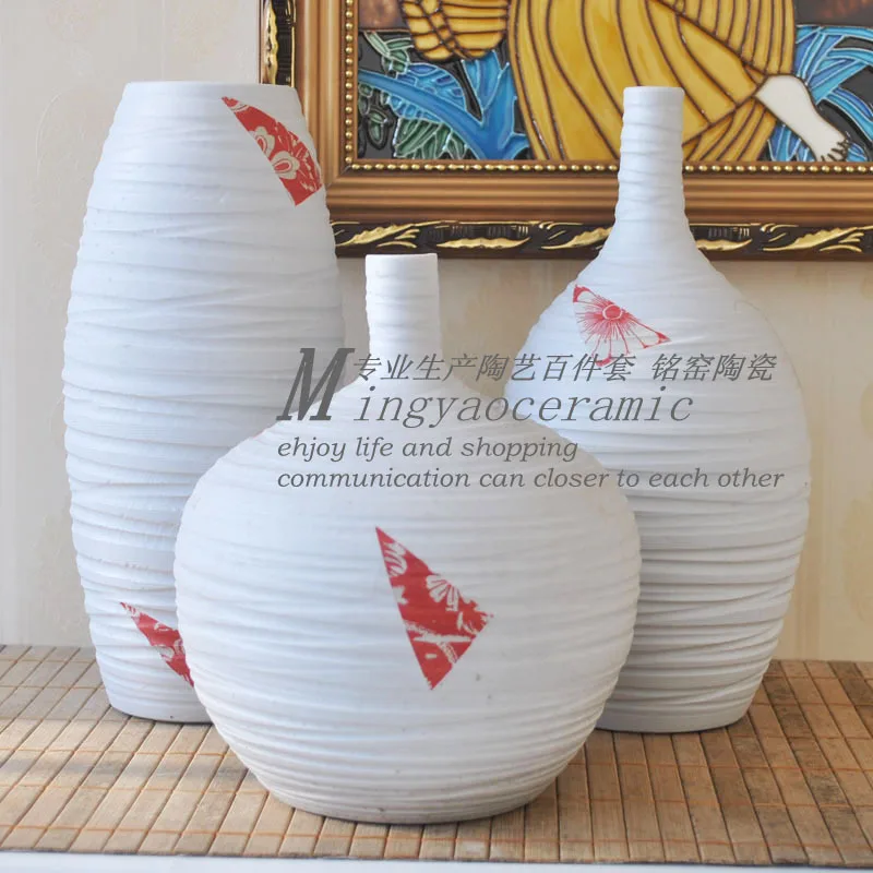 Supply Jingdezhen pottery vase handicrafts wholesale three-piece home gifts Decoration 8167 #
Supply Jingdezhen pottery vase handicrafts wholesale three-piece home gifts Decoration 8167 #