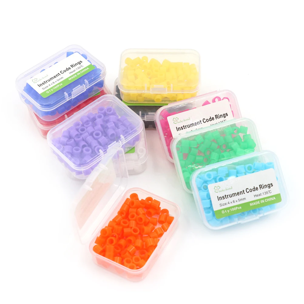 100PCS/box Multi-Color Circle Silicone Dental Instrument Color Code Rings Autoclavable Disinfection Orthodontic
100PCS/box Multi-Color Circle Silicone Dental Instrument Color Code Rings Autoclavable Disinfection Orthodontic
