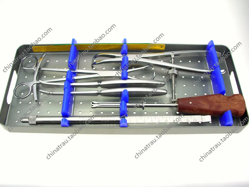medical orthopedic instrument lower limb instrument kit Femoral tibia 4.5 6.5 bone screw plate set install Extractor Ao connect
medical orthopedic instrument lower limb instrument kit Femoral tibia 4.5 6.5 bone screw plate set install Extractor Ao connect