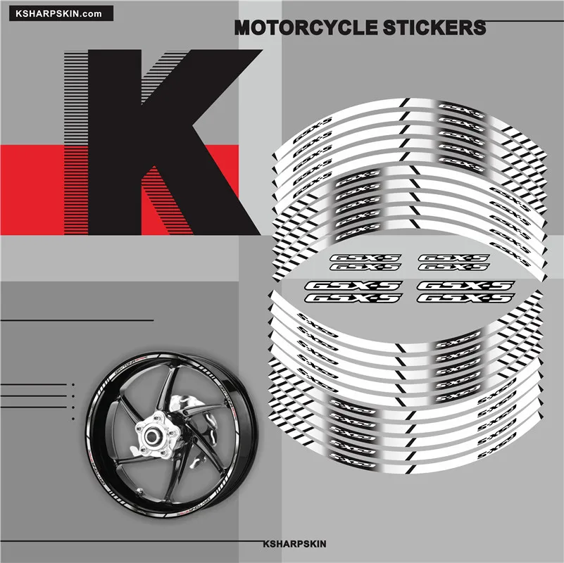 Motorcycle inner wheel Stickers rim reflective decoration decals For SUZUKI GSX-S
Motorcycle inner wheel Stickers rim reflective decoration decals For SUZUKI GSX-S