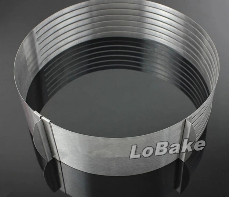 6-8 inches Diameter Stainless Steel Cake Mold Adjustable Layer Cake Slicer Kit Mousse Mould Slicing Cake Setting Ring Home DIY
6-8 inches Diameter Stainless Steel Cake Mold Adjustable Layer Cake Slicer Kit Mousse Mould Slicing Cake Setting Ring Home DIY