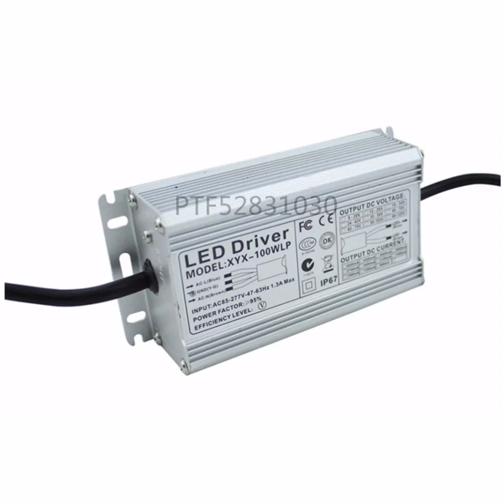 100W AC85-277V LED Driver 6-10x10 3A DC18-34V IP67 Waterproof Constant Current For Spotlights
100W AC85-277V LED Driver 6-10x10 3A DC18-34V IP67 Waterproof Constant Current For Spotlights