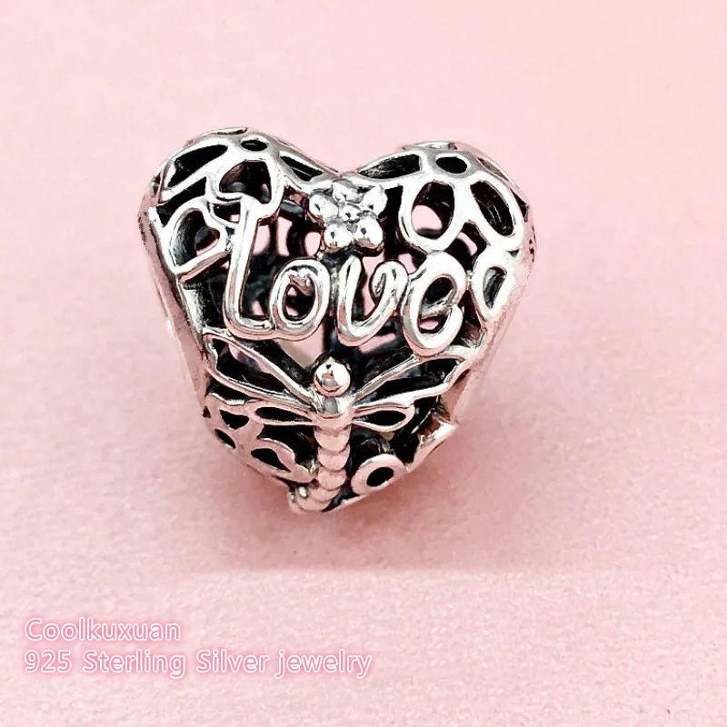 Spring Original 100% 925 Sterling Silver Promise of Spring Charm openwork heart charm Beads Fit Brand Charms Bracelet DIY
Spring Original 100% 925 Sterling Silver Promise of Spring Charm openwork heart charm Beads Fit Brand Charms Bracelet DIY