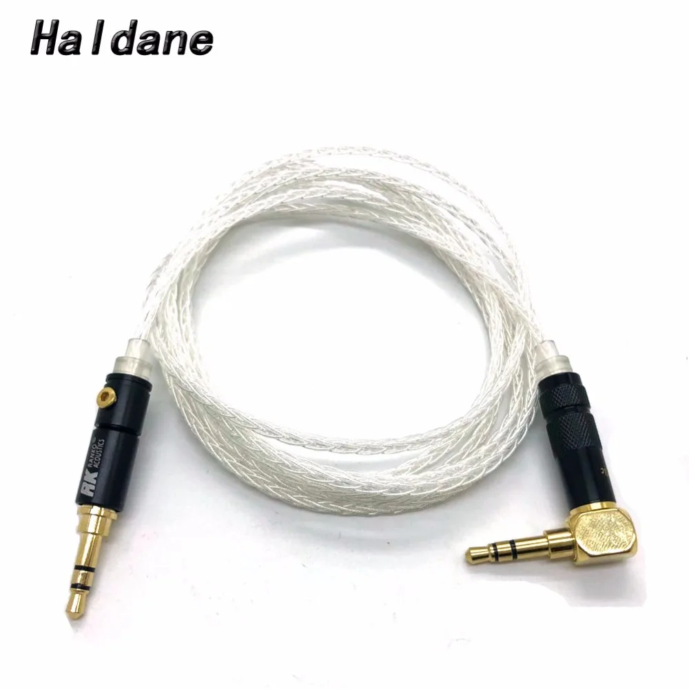 Free Shipping Haldane 8 Cores Silver Plated 3.5mm to 3.5mm Upgrade Cable for Philips shp9500 Fidelio X2 X1 MDR-1A AH-MM400
Free Shipping Haldane 8 Cores Silver Plated 3.5mm to 3.5mm Upgrade Cable for Philips shp9500 Fidelio X2 X1 MDR-1A AH-MM400