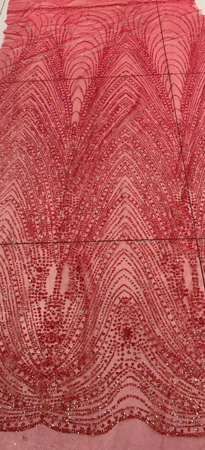 Nice design red color glitter sequins french design glitter sequins fabric top quality sequin fabric for dress
Nice design red color glitter sequins french design glitter sequins fabric top quality sequin fabric for dress