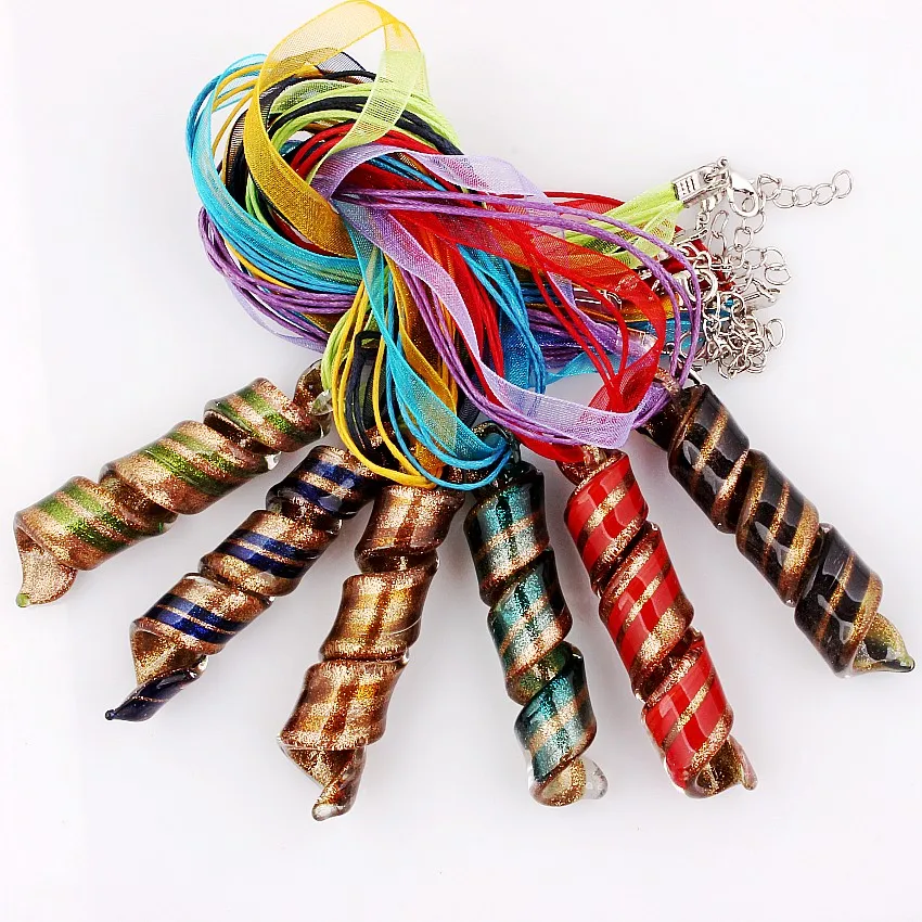 Fashion Beauty Wholesale 6pcs Handmade Murano Lampwork Glass Mixed Colorful Curly leaves Charms Necklaces necl0107
Fashion Beauty Wholesale 6pcs Handmade Murano Lampwork Glass Mixed Colorful Curly leaves Charms Necklaces necl0107