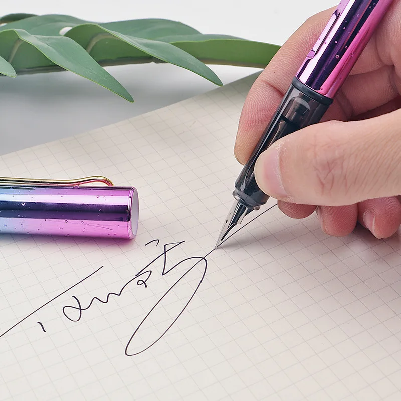 0.5/0.38mm Luxury Ink Sac Fountain Pens Refillable Calligraph Ink Pen for Kids Students Writing Gift School Supplies Stationery
0.5/0.38mm Luxury Ink Sac Fountain Pens Refillable Calligraph Ink Pen for Kids Students Writing Gift School Supplies Stationery