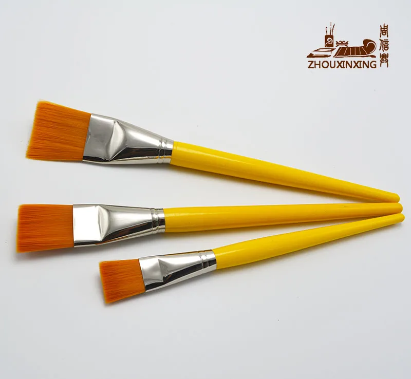 3pcs Crafts brush Big Nylon hair level head row pen oil painting brush painting brush art supplies wooden cleaning brush
3pcs Crafts brush Big Nylon hair level head row pen oil painting brush painting brush art supplies wooden cleaning brush