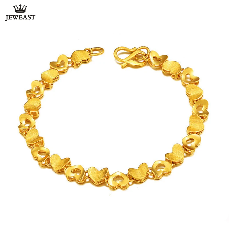 24K Pure Gold Bracelet Real 999 Solid Gold Bangle Simple Beautiful Heart Fashion Trendy Classic Party Jewelry Hot Sell New 2023
24K Pure Gold Bracelet Real 999 Solid Gold Bangle Simple Beautiful Heart Fashion Trendy Classic Party Jewelry Hot Sell New 2023