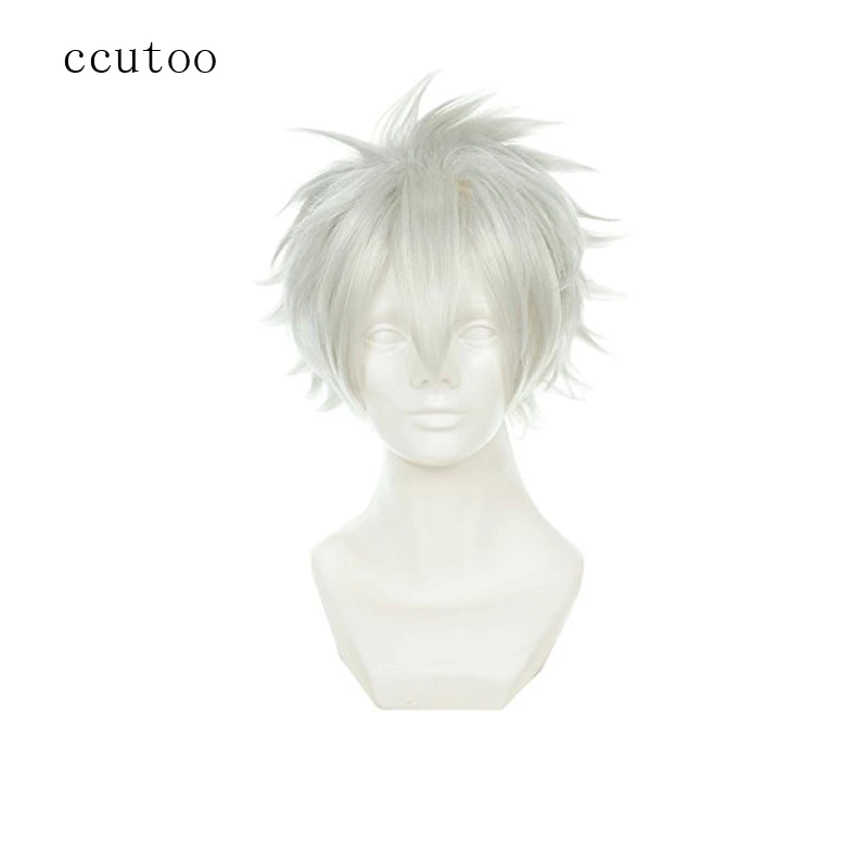 ccutoo Hitman Reborn Byakuran 12 "мужские серебристо-белые короткие лохматые многослойные синтетические волосы парики для косплея Хэллоуин вечерние
ccutoo Hitman Reborn Byakuran 12 "мужские серебристо-белые короткие лохматые многослойные синтетические волосы парики для косплея Хэллоуин вечерние