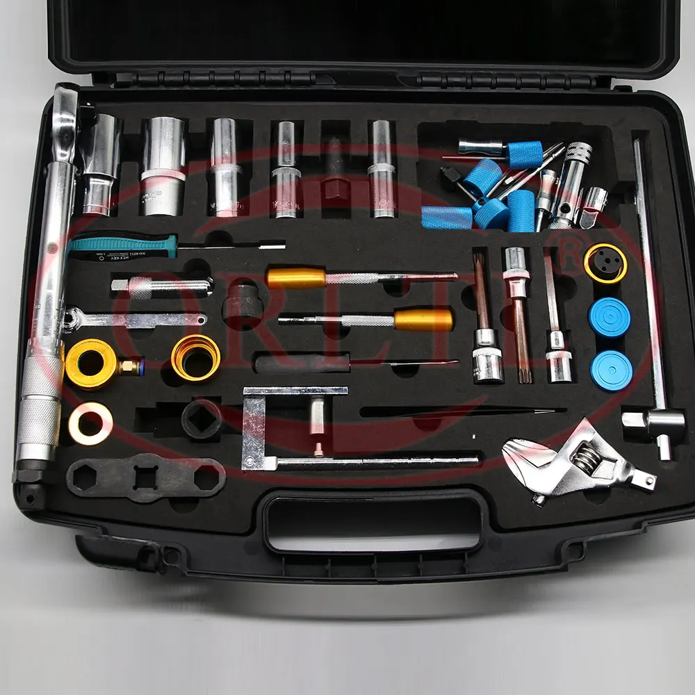 Common Rail Injector Dismantling Tools and Diesel Fuel Injector Removal Tool, Auto Repair Tools Total 40 Pieces
Common Rail Injector Dismantling Tools and Diesel Fuel Injector Removal Tool, Auto Repair Tools Total 40 Pieces