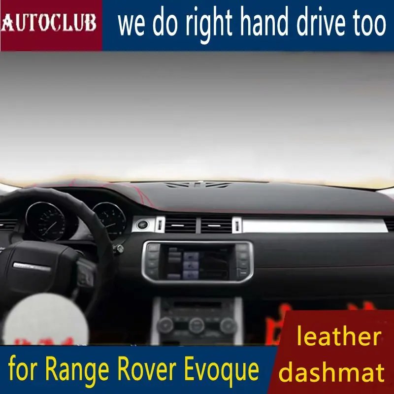 For Range Rover Evoque 2011-2018 Leather Dashmat Dashboard Cover Car Pad Dash Mat SunShade Carpet Cover 2012 2013 2014 2015 2016
For Range Rover Evoque 2011-2018 Leather Dashmat Dashboard Cover Car Pad Dash Mat SunShade Carpet Cover 2012 2013 2014 2015 2016