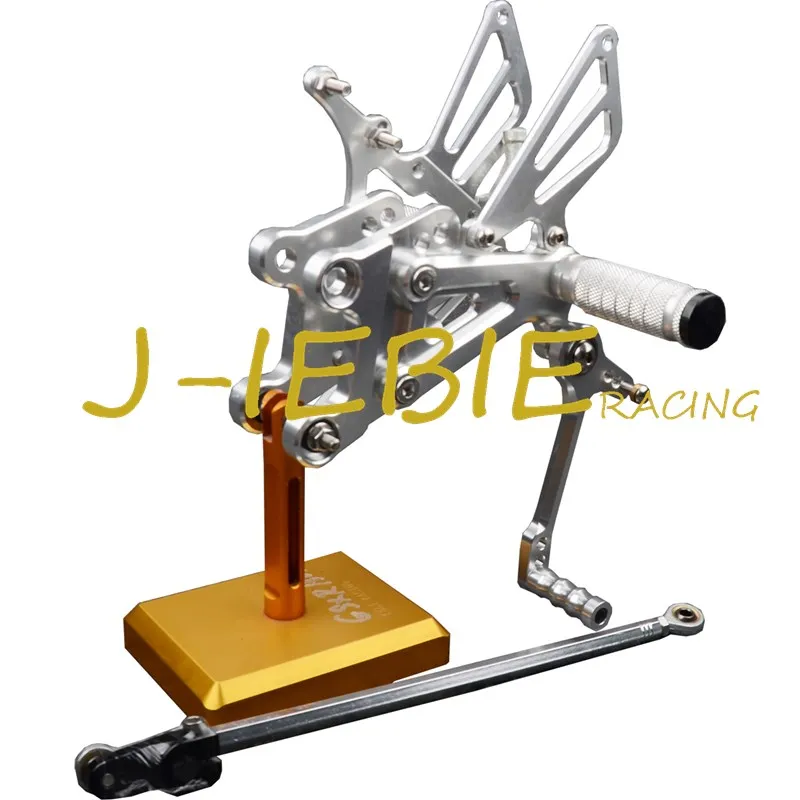 CNC Racing Rearset Adjustable Rear Sets Foot pegs Fit For Yamaha YZF R125 2008 2009 2010 2011 2012 2013 SILVER
CNC Racing Rearset Adjustable Rear Sets Foot pegs Fit For Yamaha YZF R125 2008 2009 2010 2011 2012 2013 SILVER