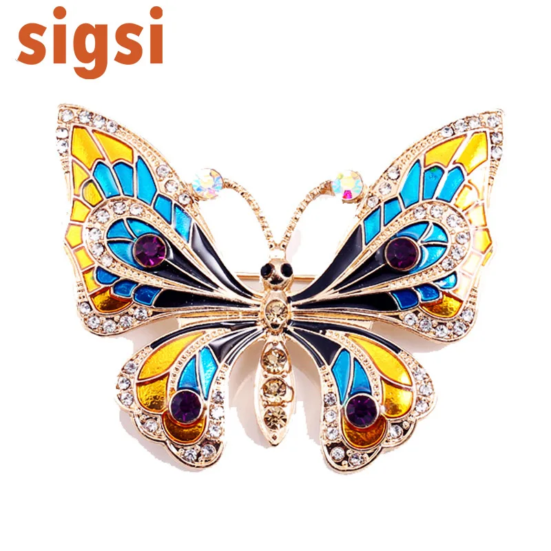100pcs wholesale fancy high quality jewelry vintage colourful enamel butterfly woman brooch pin,animal broach for gift/party
100pcs wholesale fancy high quality jewelry vintage colourful enamel butterfly woman brooch pin,animal broach for gift/party